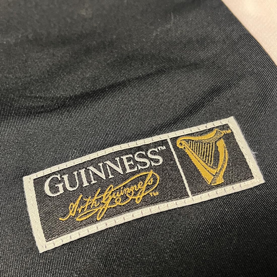 Guinness American Football Trikot (UK, Alpha, M, Regular, Regular, Schwarz, Cremefarben)