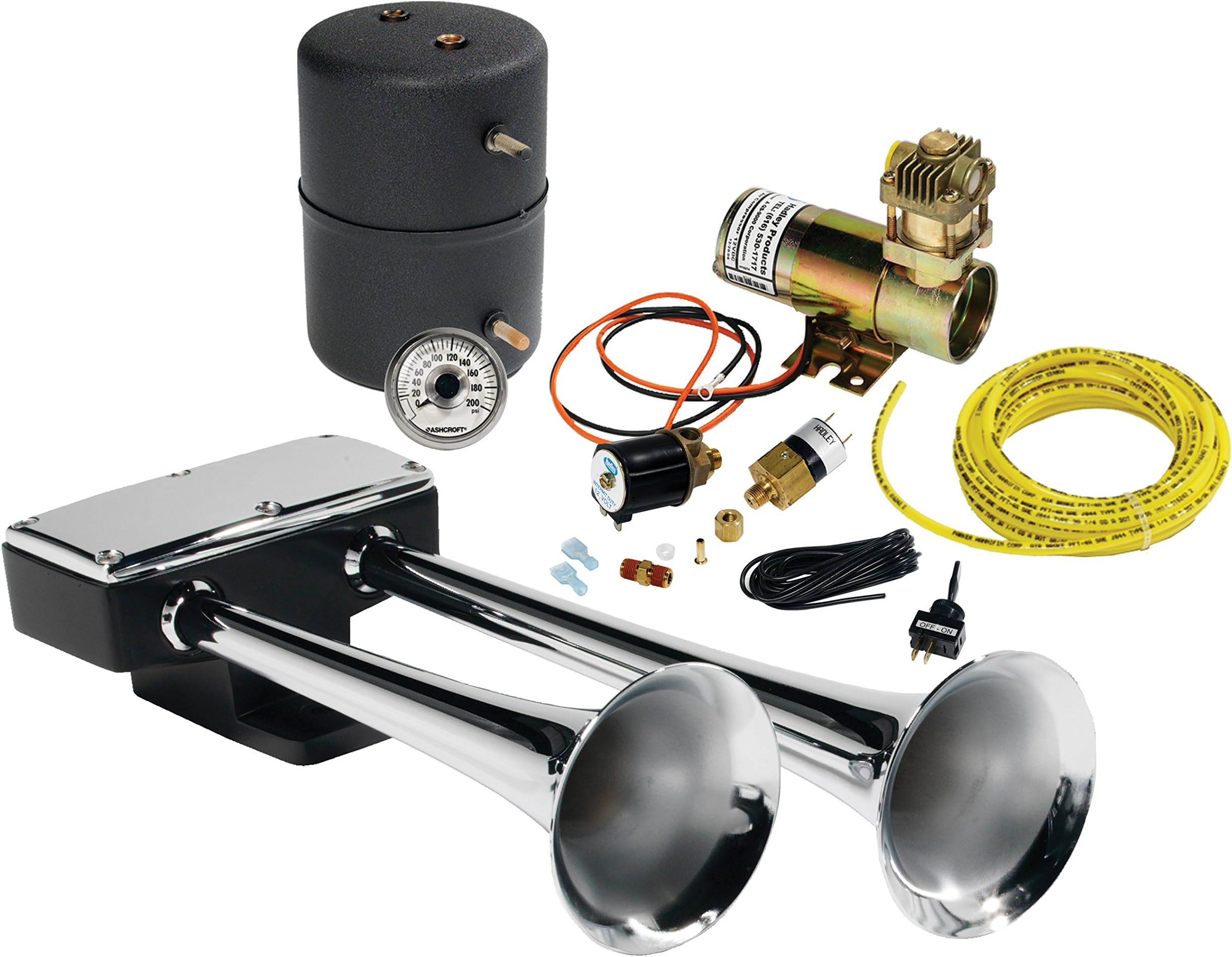 Hadley Horns H00978 26" Chrome Single Horn Assembly