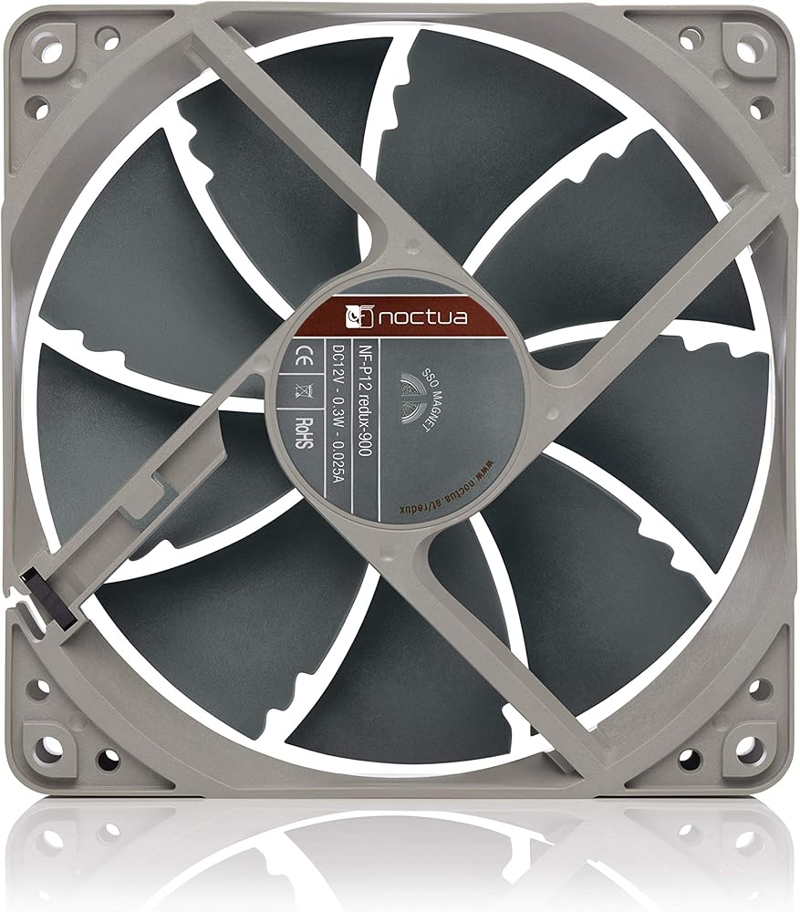 Noctua NF-P12 redux-900, Ultra Quiet Silent Fan, 3-Pin, 900 RPM thumbnail 3
