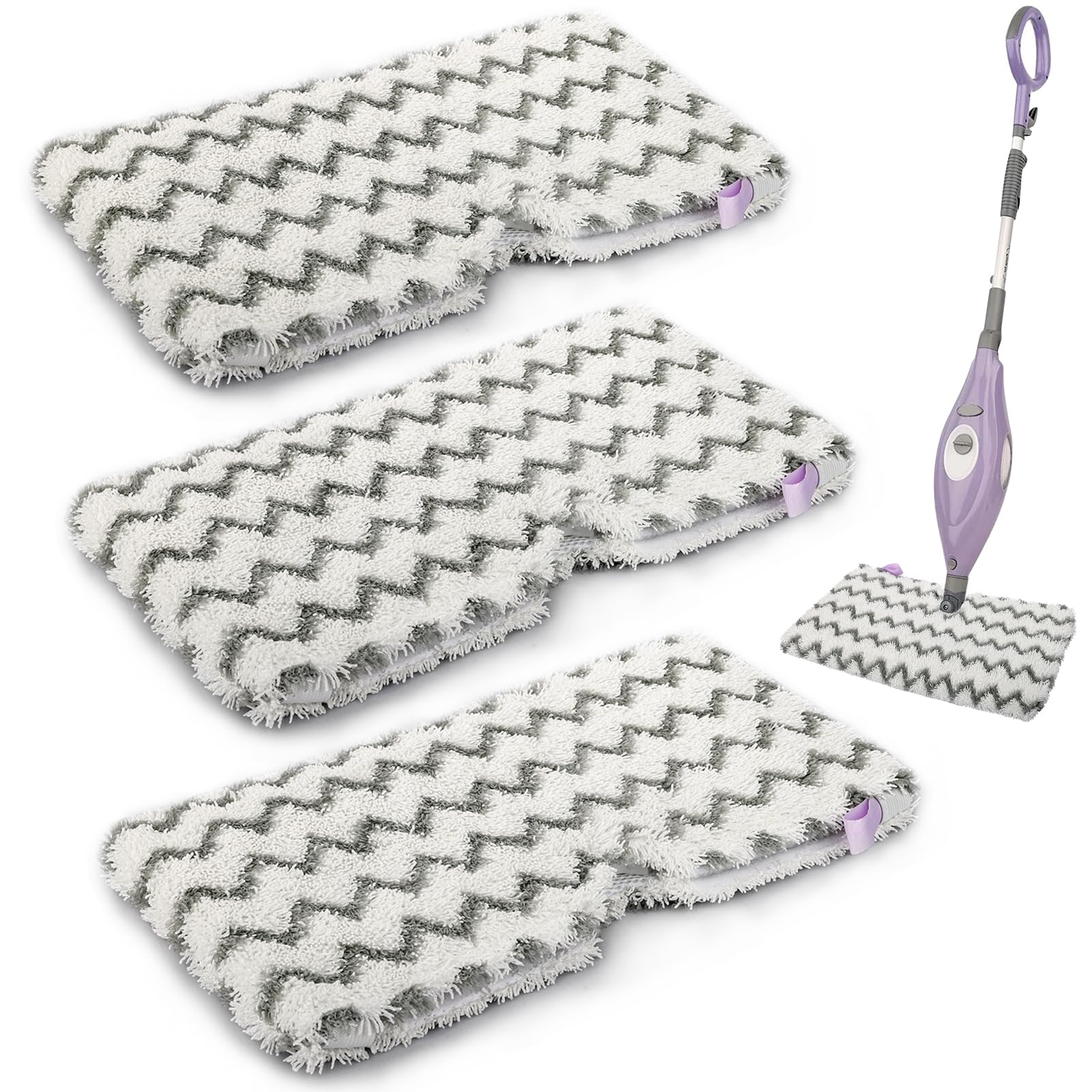 Amazon.com - MXZONE Upgraded Scrub Steam Mop Pad for Shark Steam