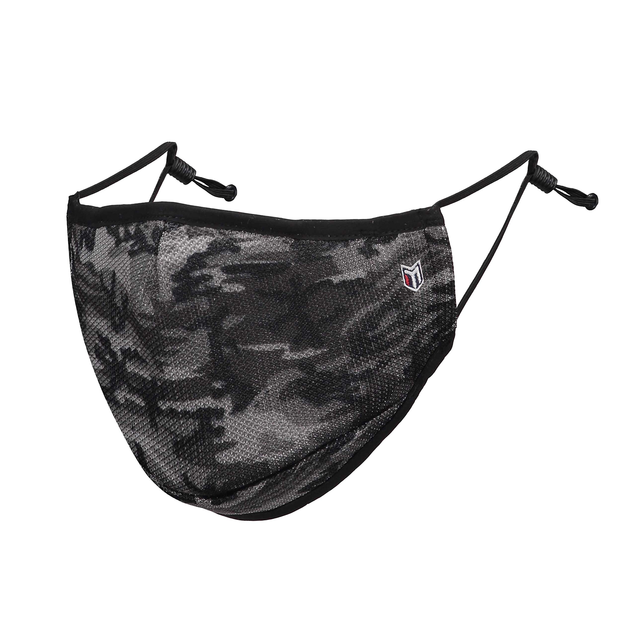 Marwin Sports Nanocoated Reusable Cloth Masks Washable Breathable Ultra Comfort Fabric Cloth Face Masks with Storage Bag and 3 Filters Small Camo