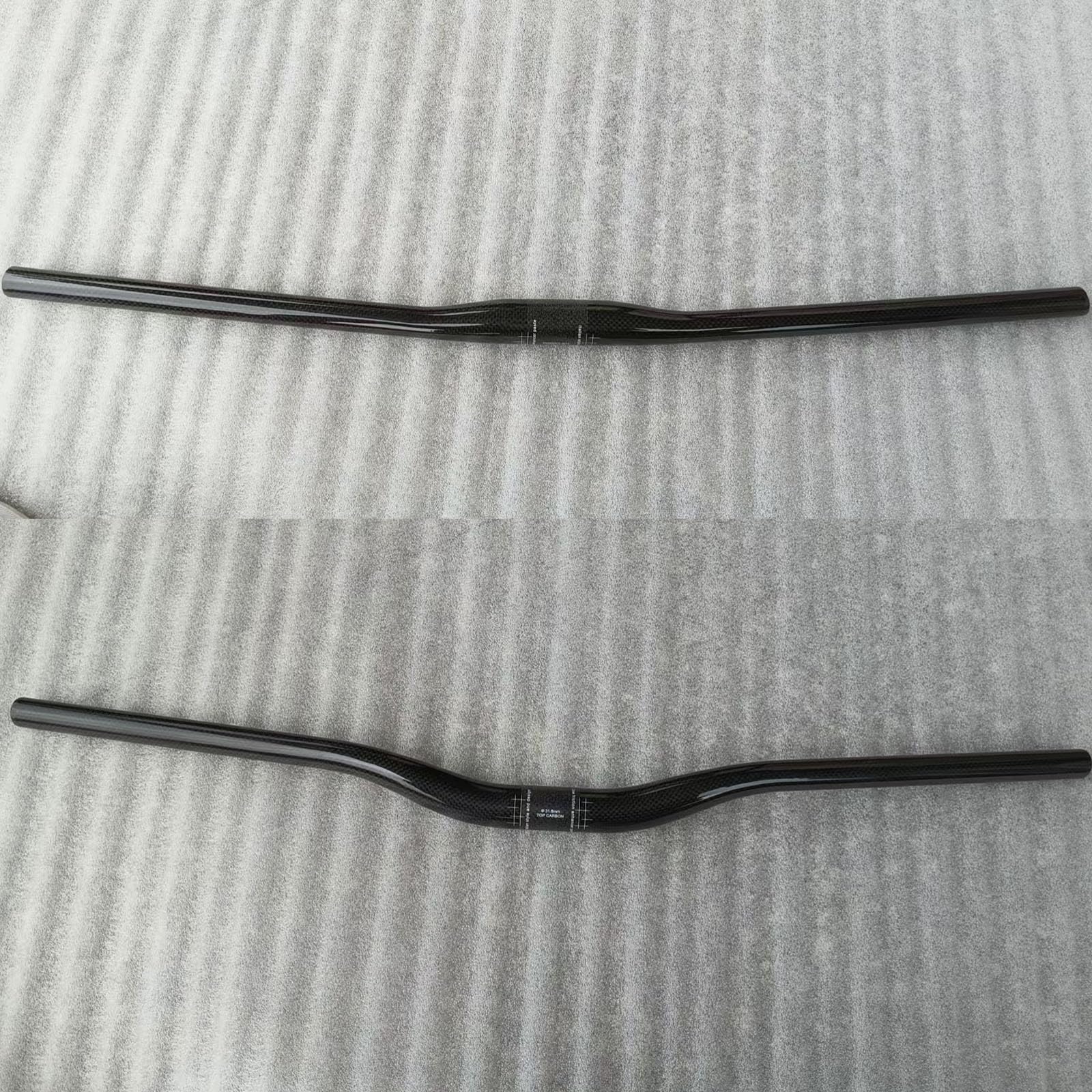 guidon vtt en fibre de carbone RXL SL 1-1/4"guidon vtt 31.8 mm 3K brillant plat 760mm