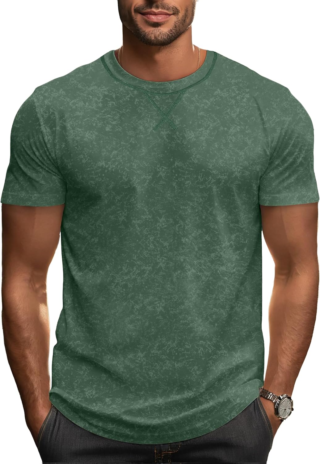 Sailwind Men's Cotton T-Shirts Short Sleeve Casual Summer Shirts Lightweight Tees