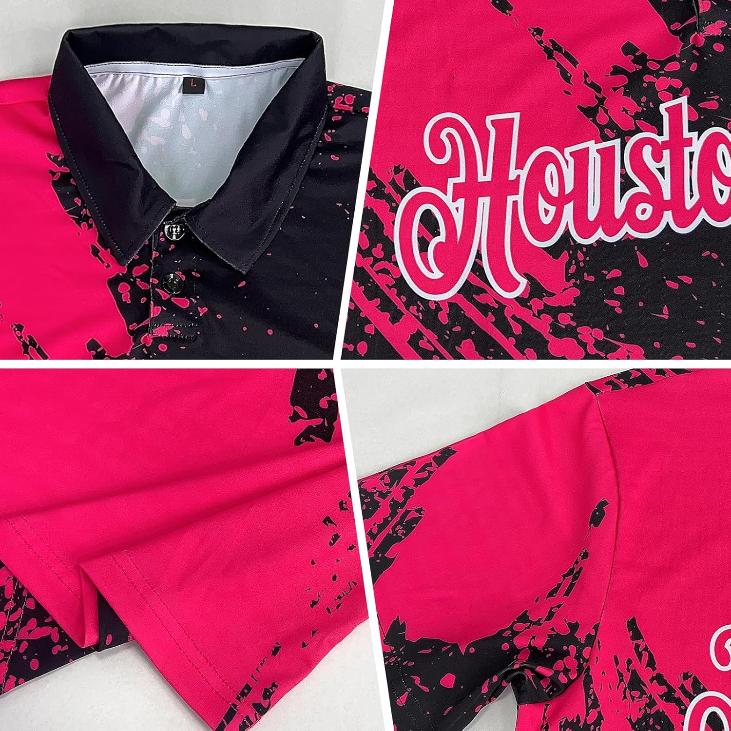 Custom Golf Polo Shirts Funny Bowling Jersey for Men Women Youth, Personalized Tennis Sports Fans Uniforms Pullover Tees - Image 6