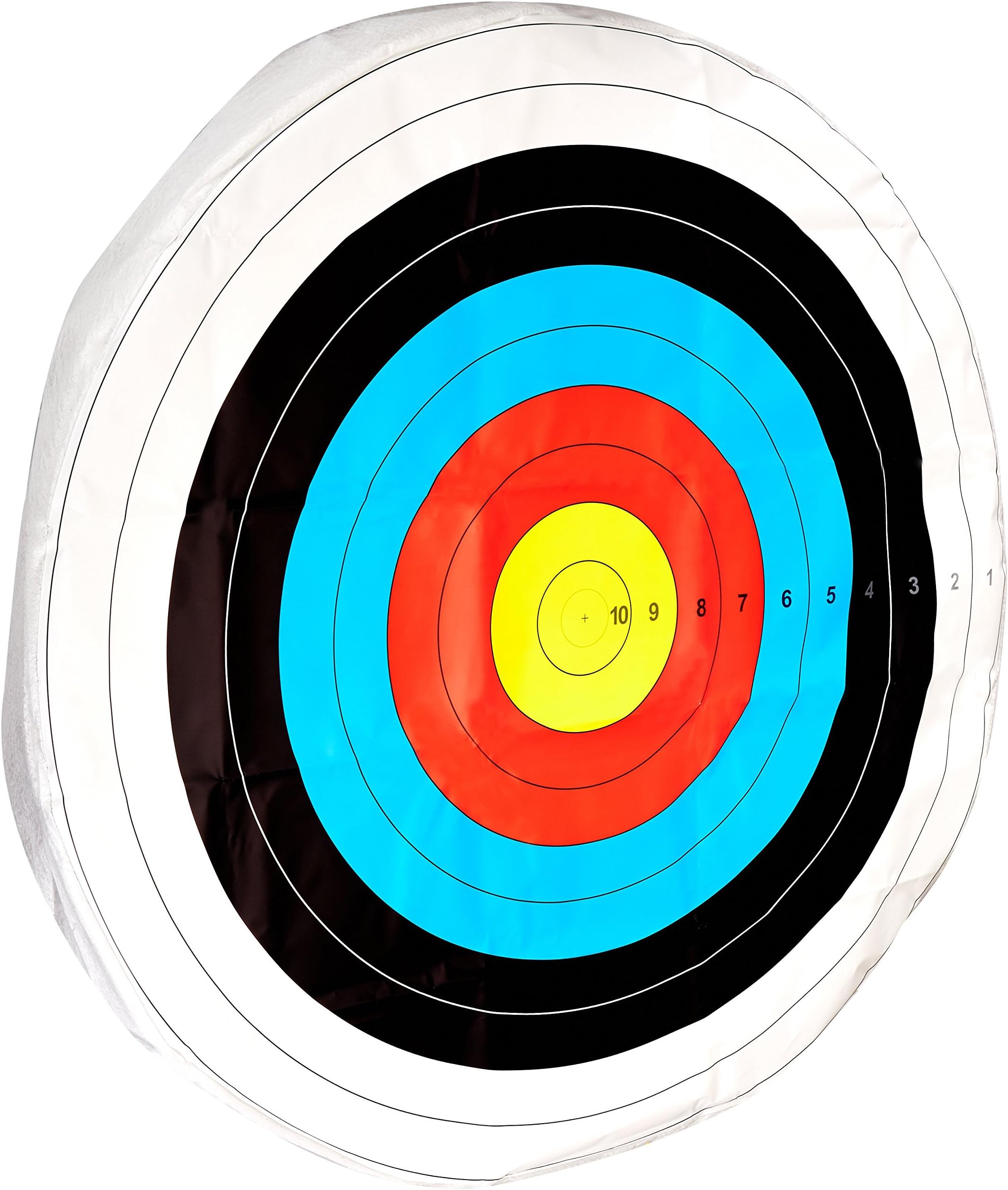 American Whitetail S-48 Round Skirted Archery Target Face, Tyvek Fiber Paper, 48" Size, Multicolor