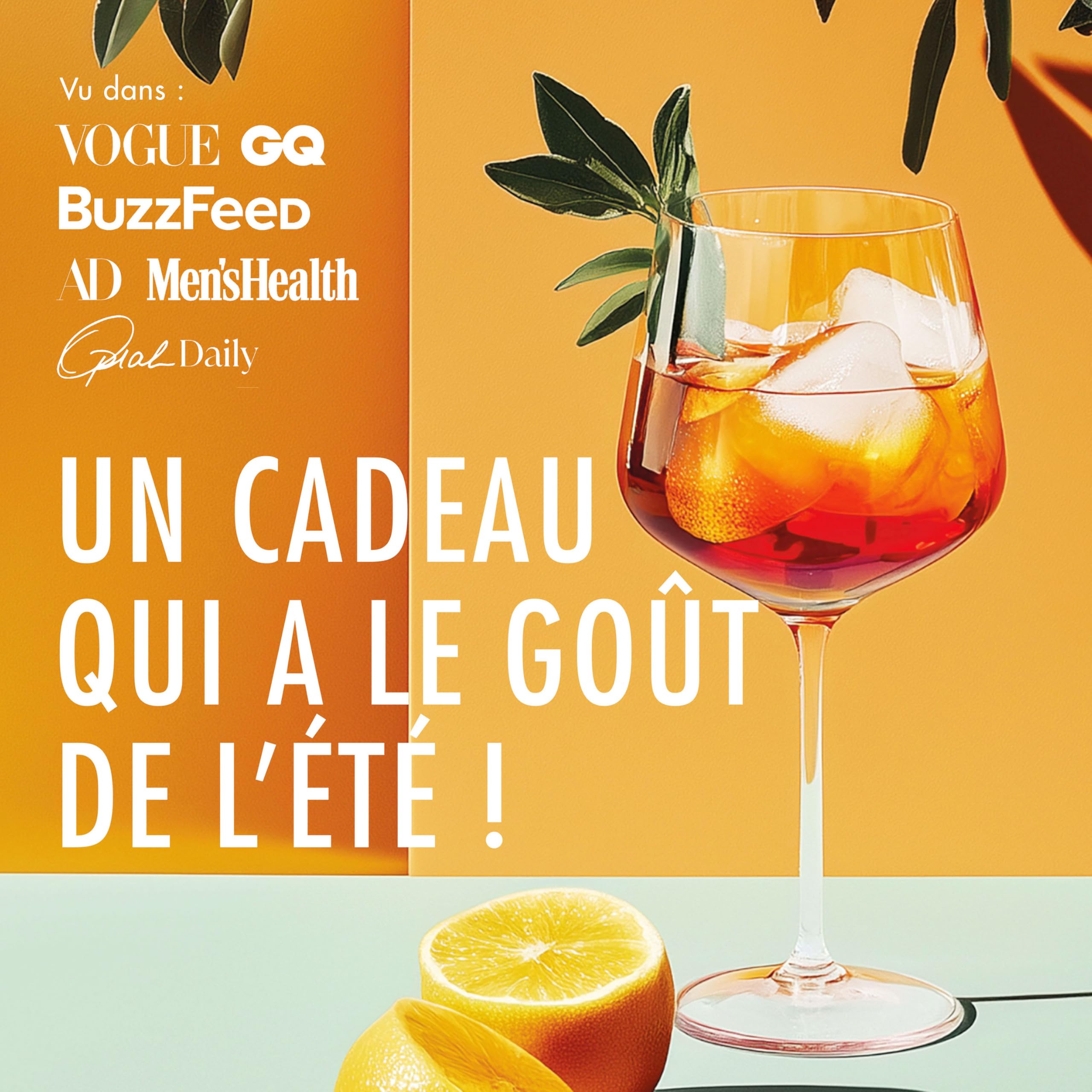 Craftly Kit d'infusion italienne Spritz – Expérience d'apéritif unique à la maison | Kit de cocktail DIY pour apéritivo et spritz