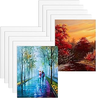Sublimation Blanks Products for 8x10 Picture Frame, 15Pcs for DIY Halloween Christmas Photos, Double-Sided Decorative Canvas Pads Sublimation Supplies
