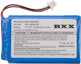 BXX Replacement Battery for Garmin 361-00056-00, 361-00056-50, Drive 50 LM, 51LMT, 51LMT-S, DriveSmart 5 LMT, Nuvi 30, Nuvi 50, 50LM, Nuvi 52, 52LM, 52LMT, Nuvi 55, 55LM, 55LMT 1100mAh 3.7V