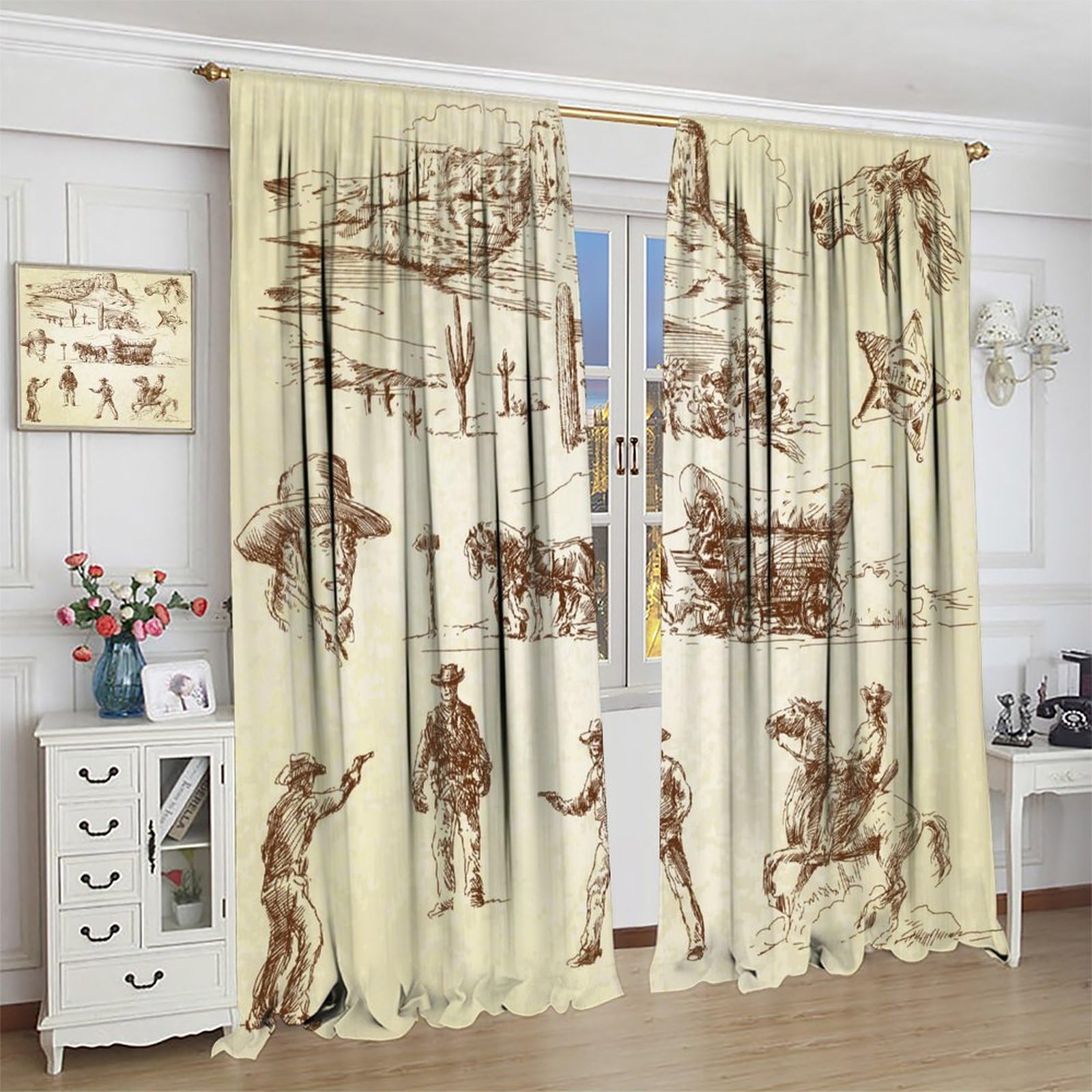 Western Country Curtains