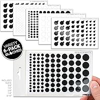 Vista 2 de BLOCKED Fundas Vinilo para Cámara Web/Cámara Apilables 456 Adhesivos para Cámara Web Reutilizables de Baja Adhesión Variedades de Acabados