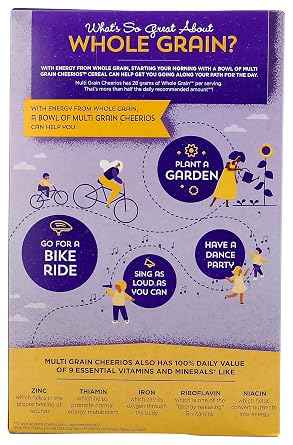 General Mills, Cheerios Multi Grain, 12 Ounce