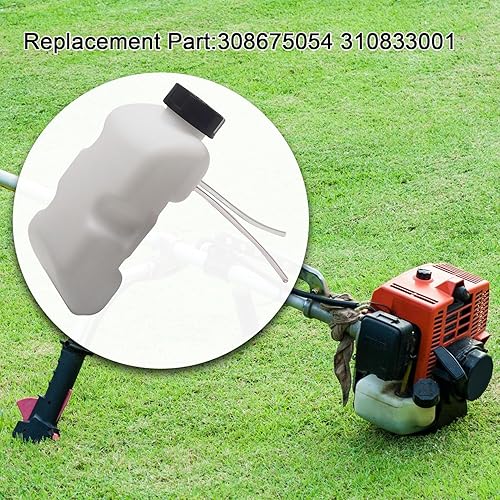 Miniatura 2 de Ohoho - Conjunto de depósito de combustible 308675054 compatible con recortadora de cuerdas Toro  Homelite  Ryobi 310833001 - Compatible con modelos