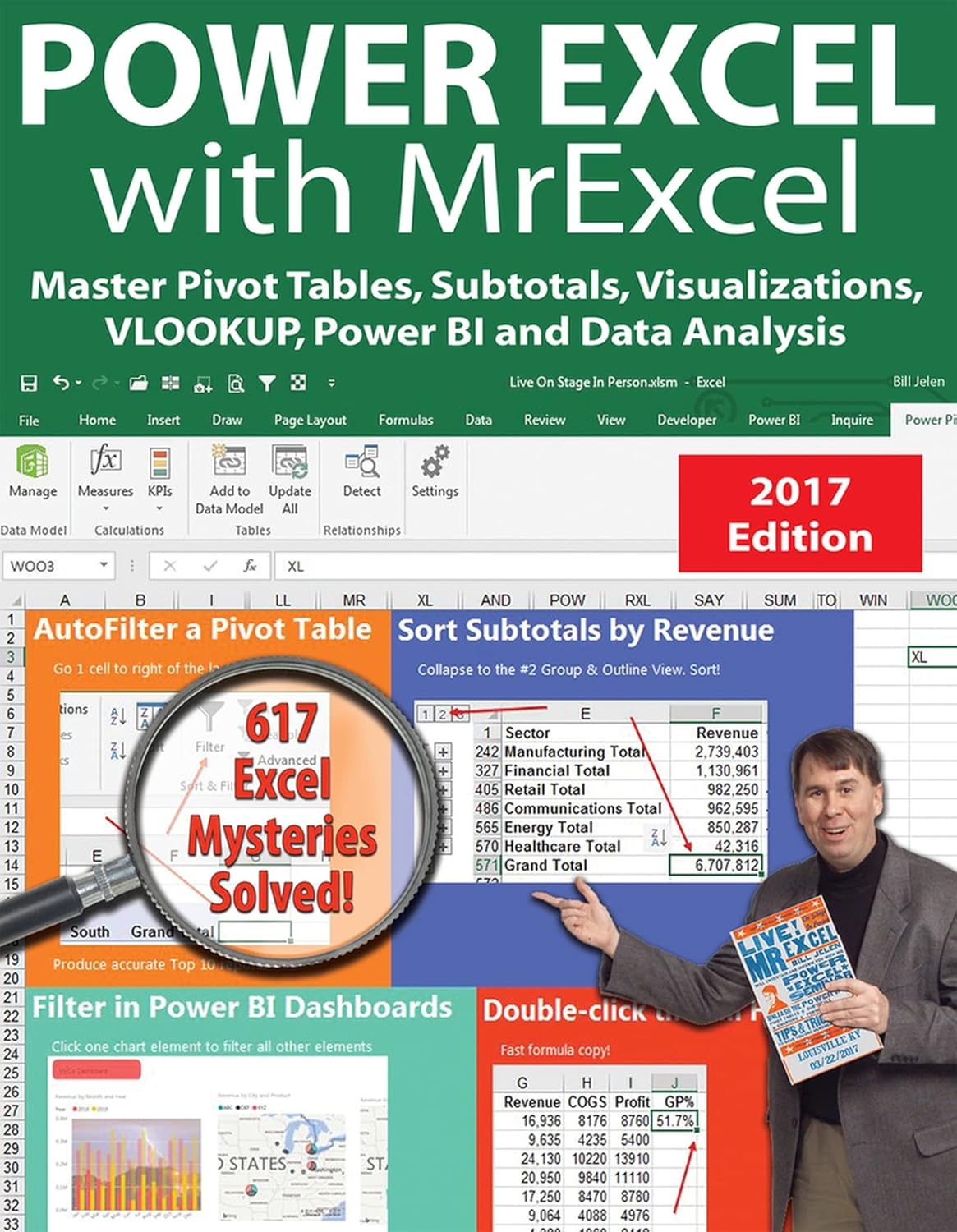 Buy Power Excel with MrExcel 2017 Edition Master Pivot Tables