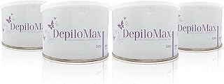Purenail Lote de 3 botes de cera de depilación color VERDE 400 ml (+ 1 bote de cera GRATIS)