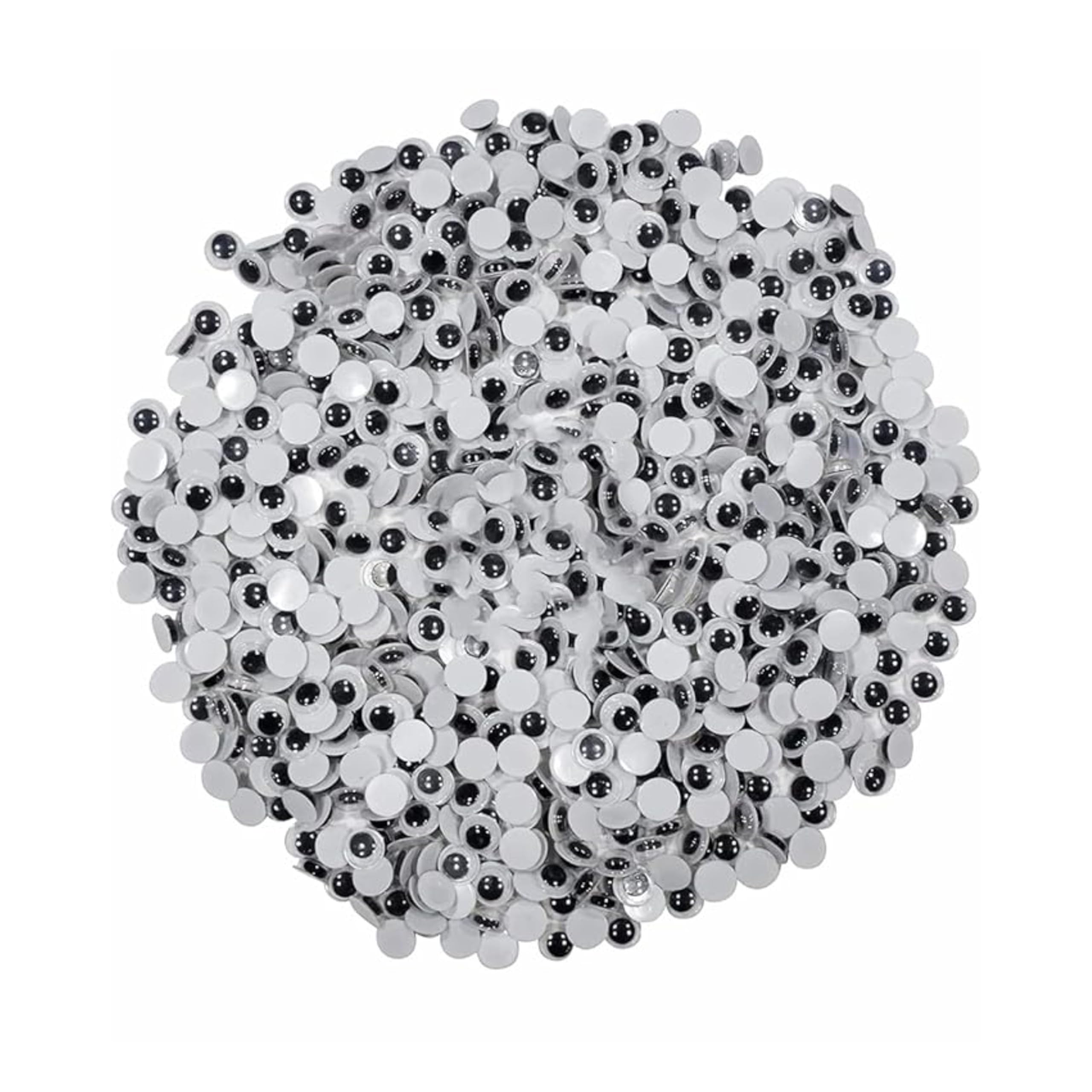 ESCAPER Googly Eyes for Craft, Assorted Sizes (Pack of 300), Wiggly Eyes for DIY Projects, Dolls, Soft Toys, Art Decorations, Fun Craft Supplies for Kids and Adults-image-22