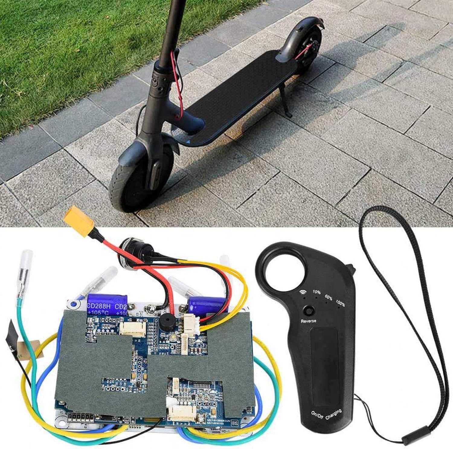 EVTSCAN 24V/36V Electric Longboard Dual Single Drive ESC Skateboard Longboard Motor Controller Remote Control