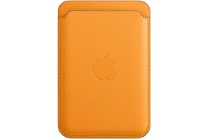 Apple Leather Wallet (for iPhone) [2 Pack] - California Poppy
