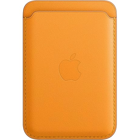 Apple Leather Wallet (for iPhone) [2 Pack] - California Poppy