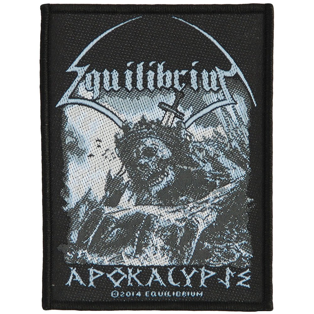 Razamataz Unisex Black Equilibrium Apokalypse Patch/ Aufnäher