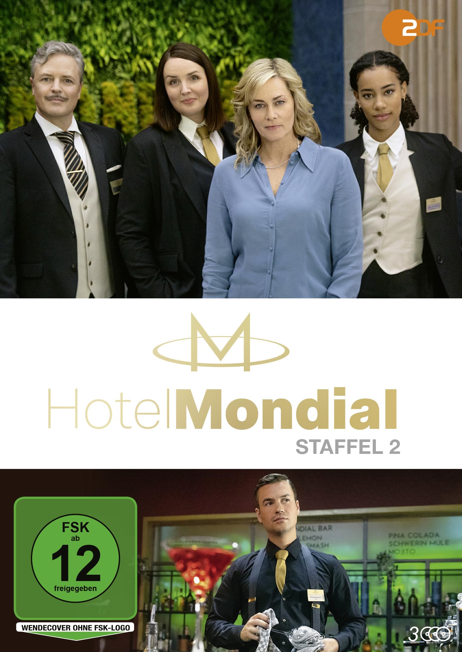 Hotel Mondial - Staffel 2 DVD original importado de Alemania de colección