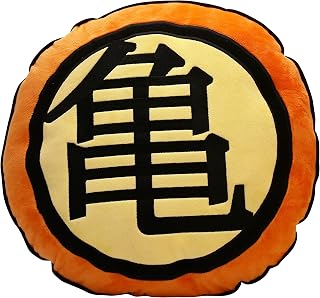 ABYstyle Dragon Ball Z Kame Symbol Plush 10" Stuffed Figure Anime Manga Home Room Decor Essential Accessories Gift Fans