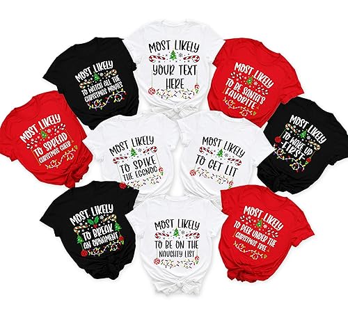 EMVEL, Custom Most Likely To Valentines Shirts, Most Likely to Valentines Day Shirts for Family, Most Likely Valentines Shirts. Custom Mother Days