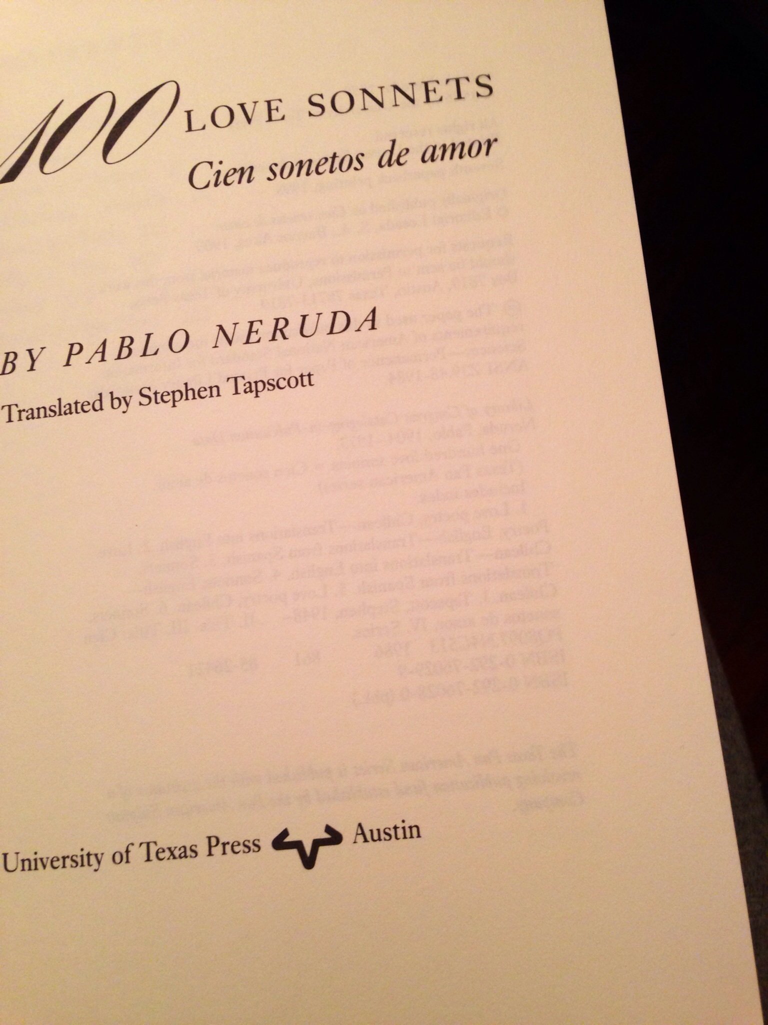 100 Love Sonnets: Cien sonetos de amor (Texas Pan American Series) (English and Spanish Edition) - Image 3
