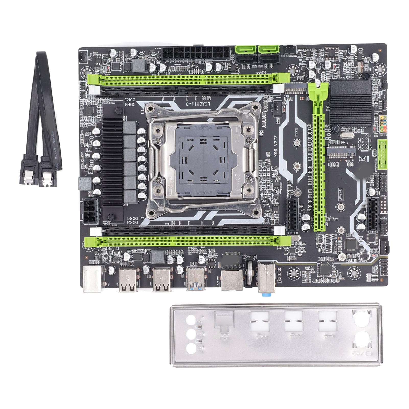 Amazon.co.jp: デスクトップマザーボード、X99 V2 マザーボード