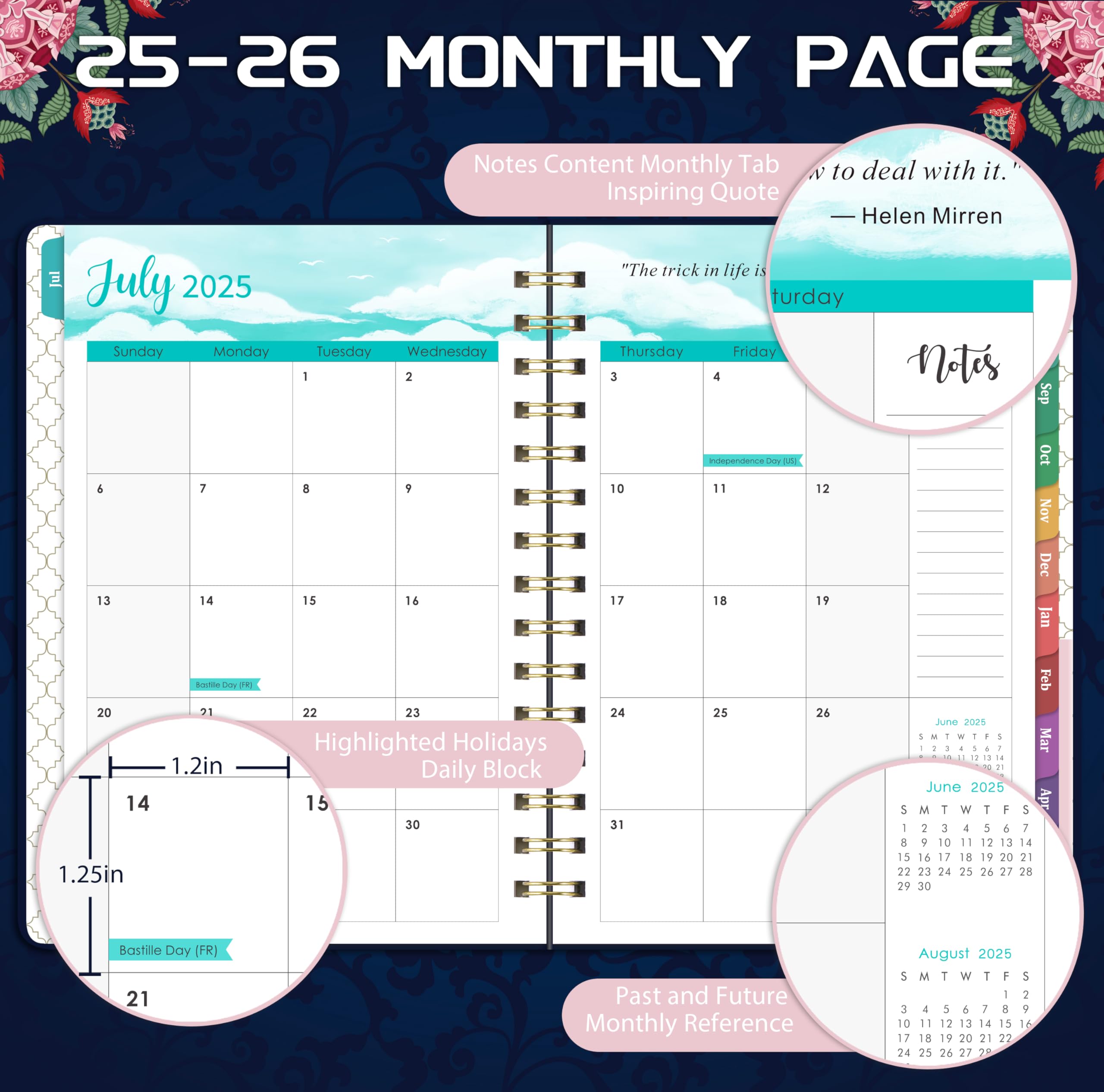 2025-2026 PLANNER - Academic Planner 2025-2026 From July 2025 - June