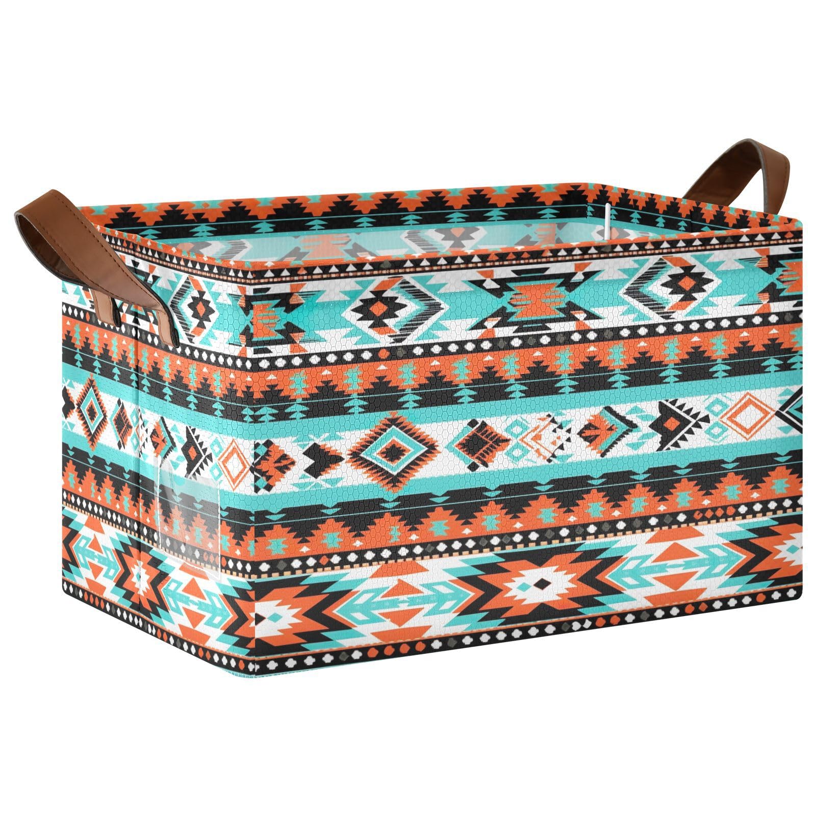 Amazon.com: CZXW Aztec Navajo Storage Basket for Shelf Collapsible