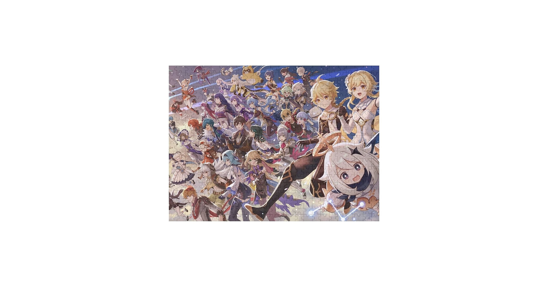 Amazon.co.jp: 原神【キャラ一大集合】 (2)パズル