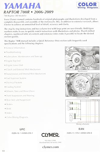 Miniatura 2 de Clymer M290 Manual de reparación, negro