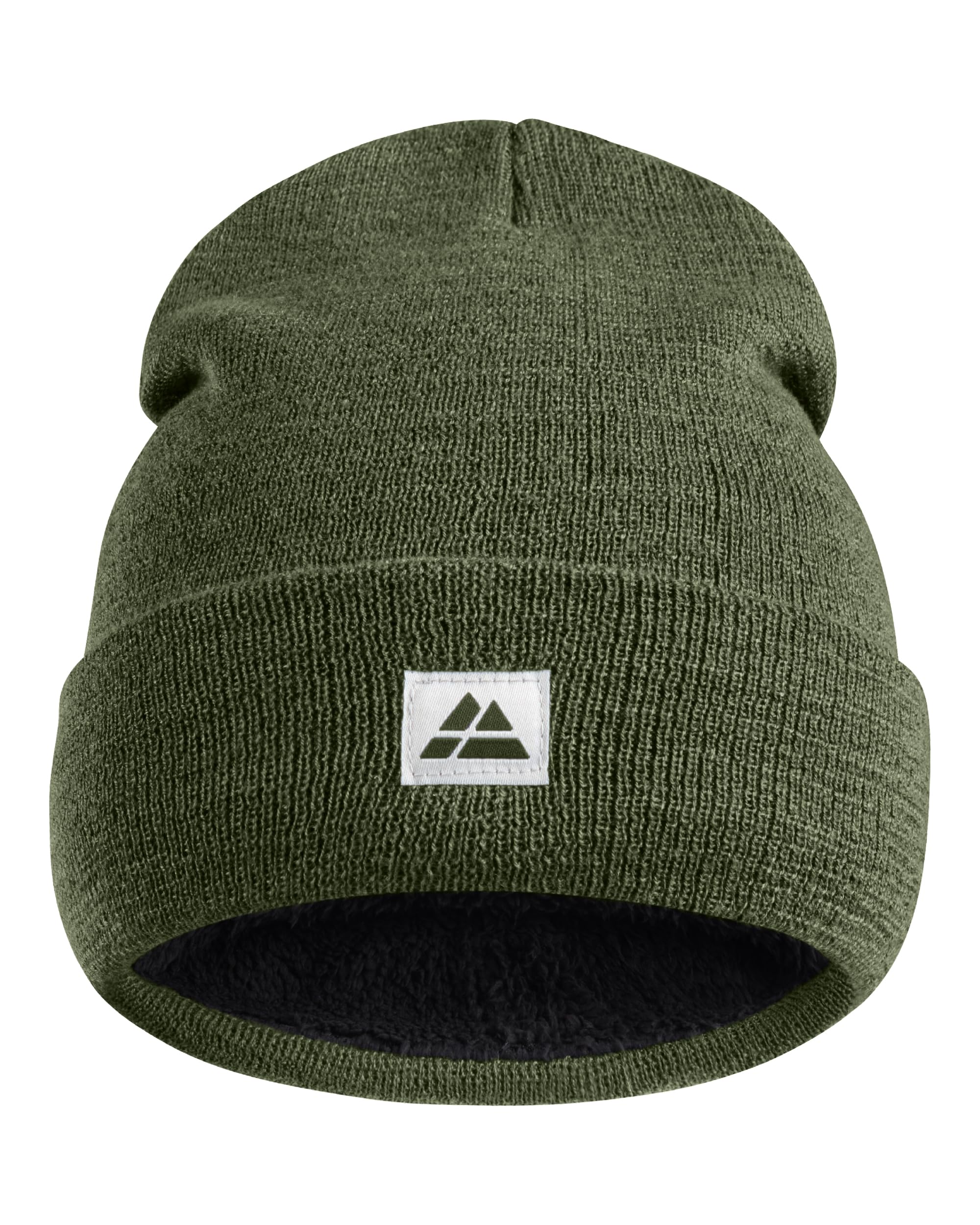 DANISH ENDURANCE Cappello Uomo Lana Merino e Fodera Pile, Berretto in Maglia, Taglia Unica Adulto, Beanie Invernale, per Sci e Sport