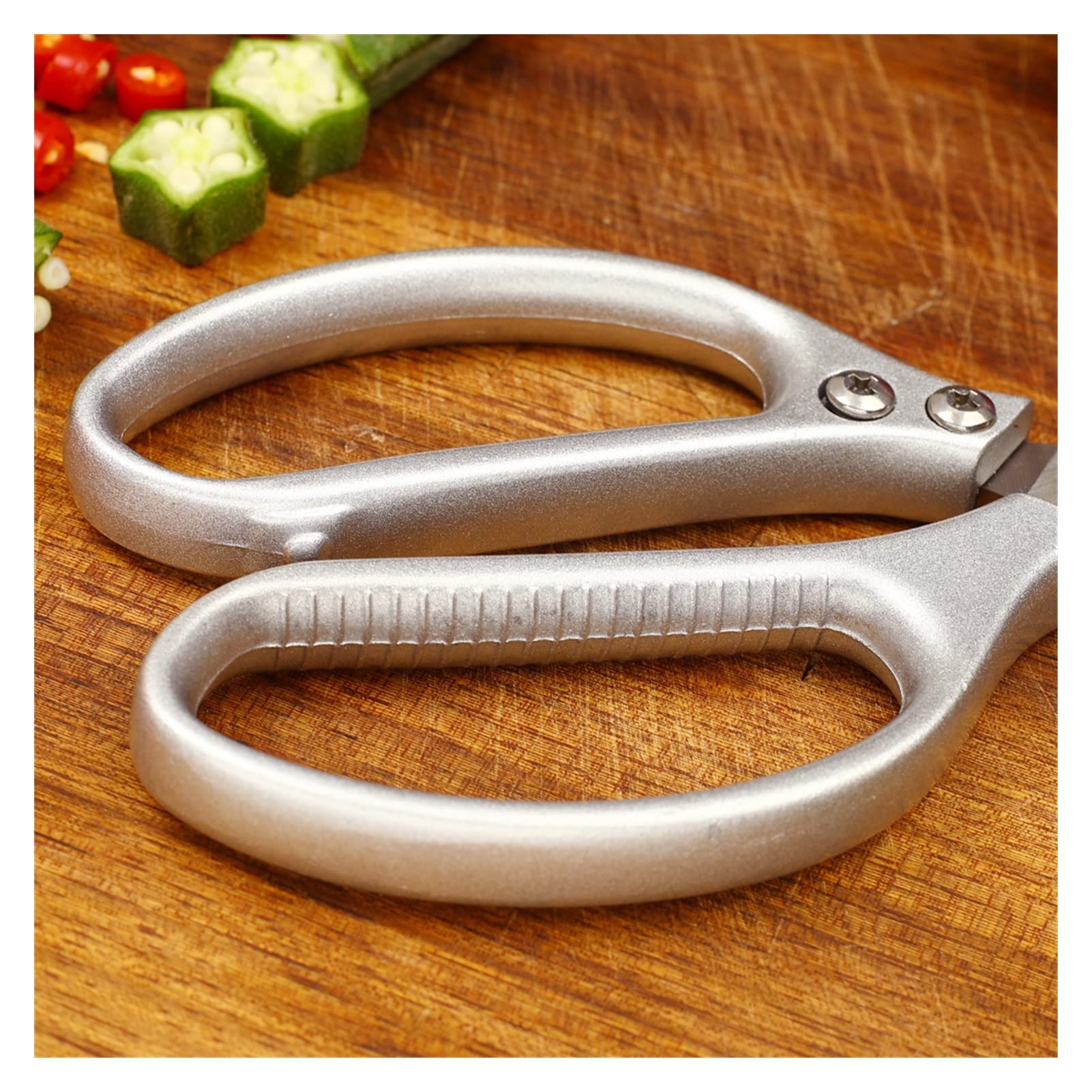 Forbici da Cucina Forbici da Cucina Forbici multifunzionali in Acciaio Inossidabile Manico Professionale in Lega di Alluminio (Forbici da Cucina)