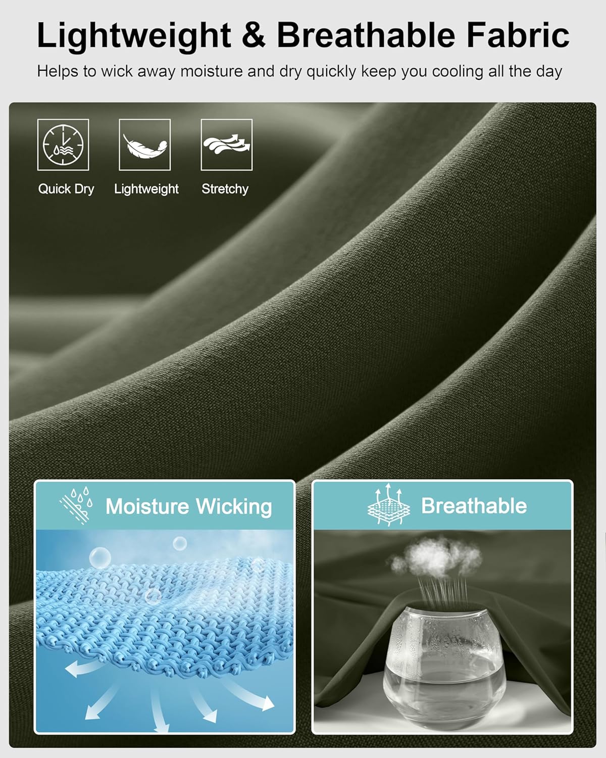 G Gradual Men's Athletic Running Shorts with Zipper Pockets Quick Dry 7"/ 5"/ 9" Workout Gym Shorts for Basketball Hiking - Image 6