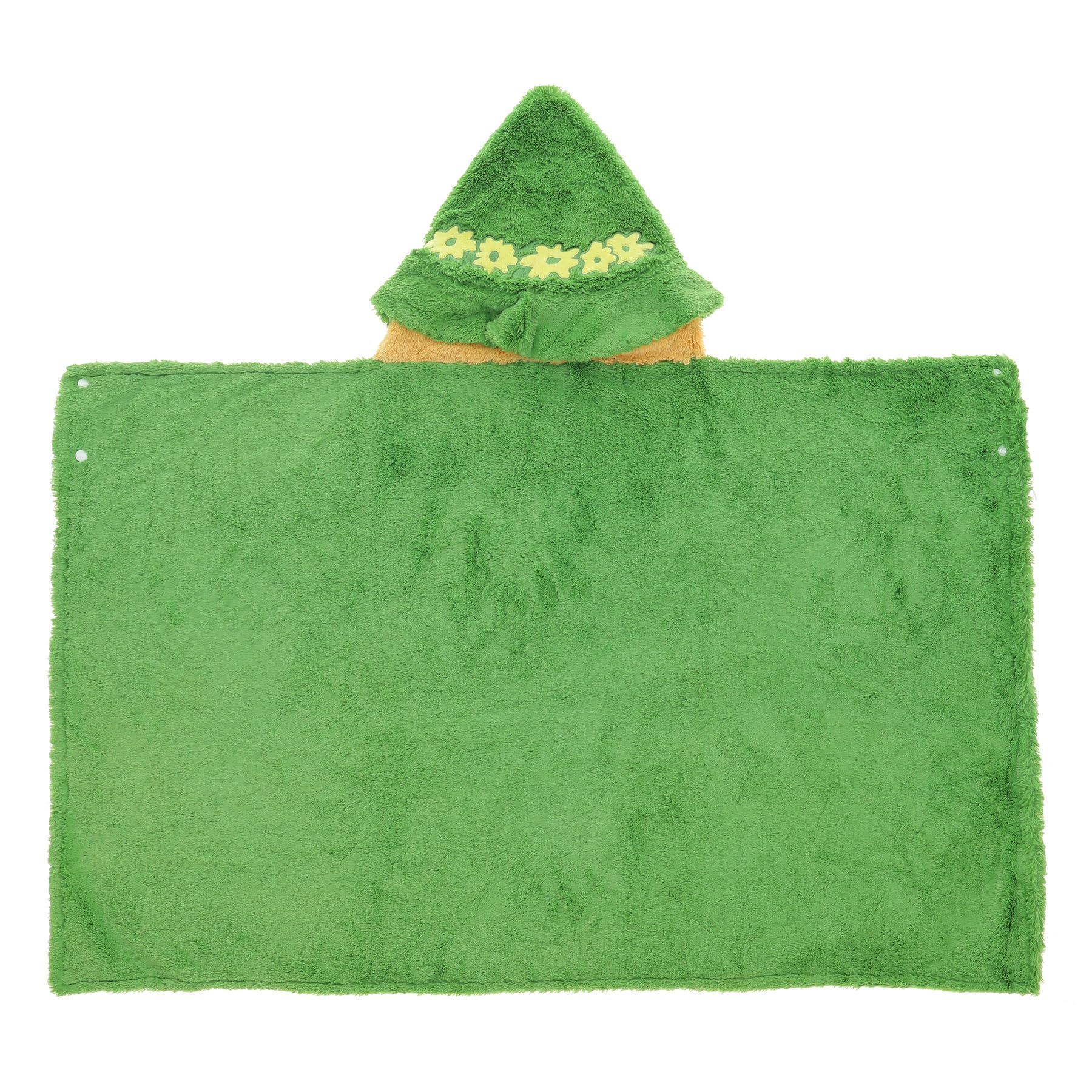 Marushin Hooded Blanket, Snufkin Hat, 01, Snufkin, Blanket Part