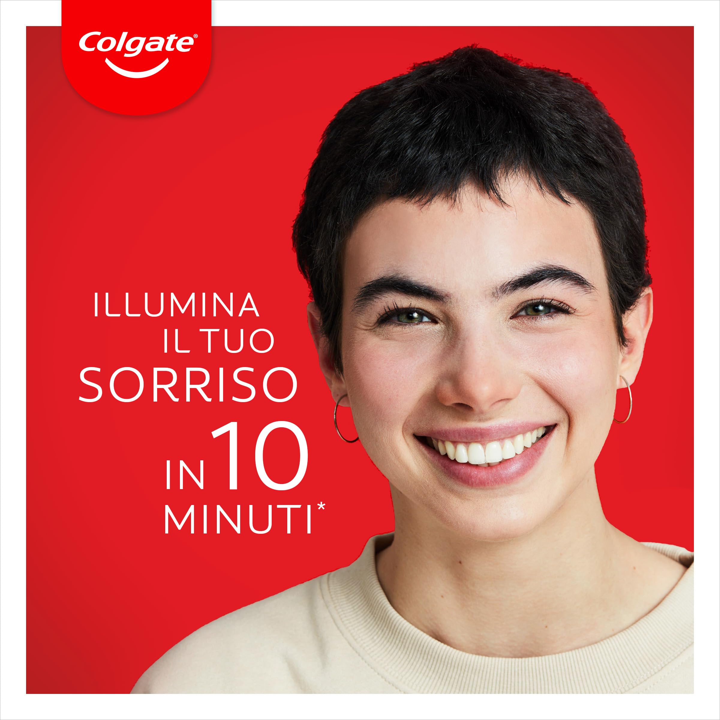 Colgate Max White Ultimate, Kit Sbiancante Denti con Penna Sbiancante Denti + Luce Led sbiancante, Denti Bianchi, Illumina il sorriso in 10 Minuti, Sbiancamento Denti, Sicuro per lo Smalto