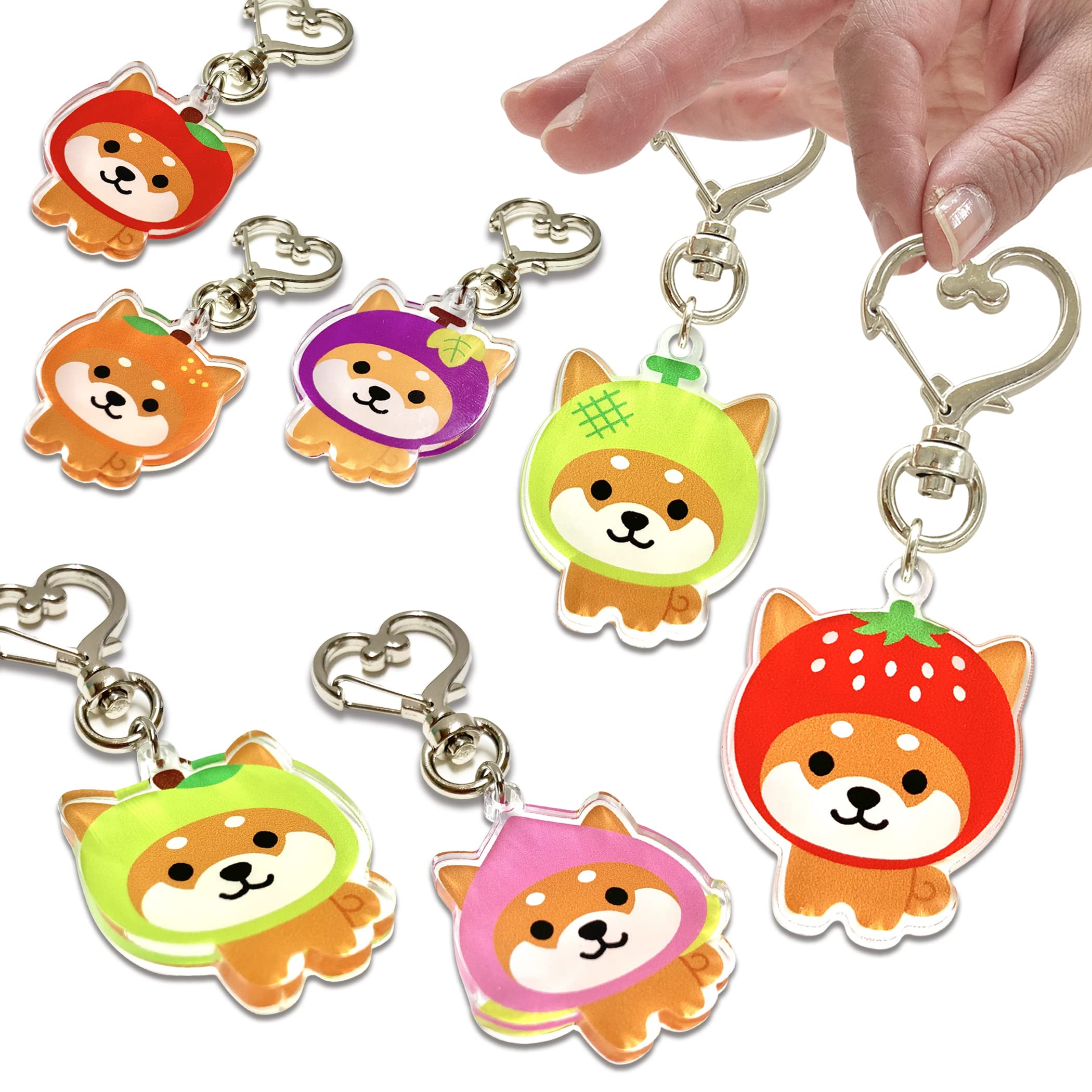 Amazon.co.jp: [LamPlanning] 旅するマメしば アクリル キーホルダー