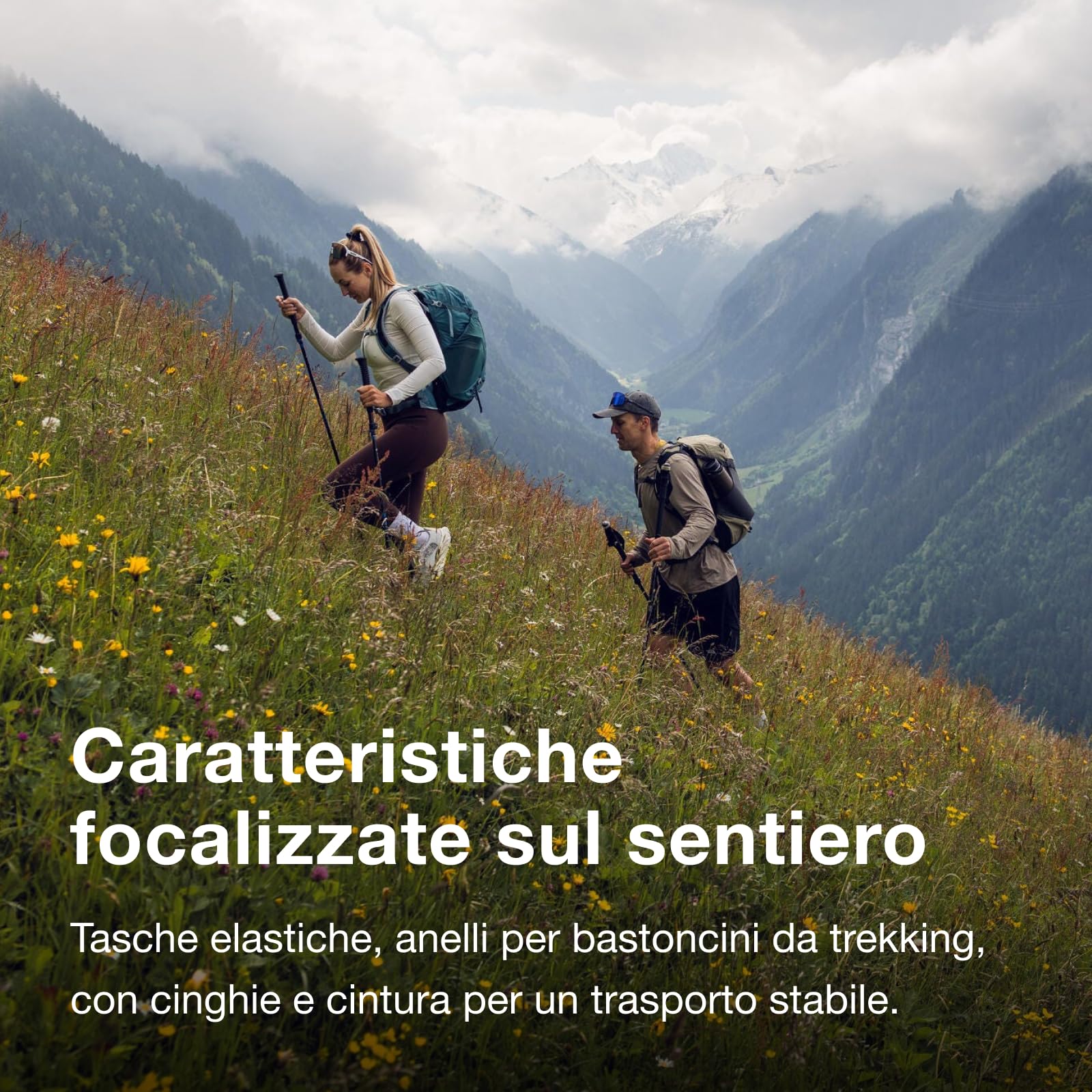 Osprey Hikelite 18 Zaino Unisex - Adulto