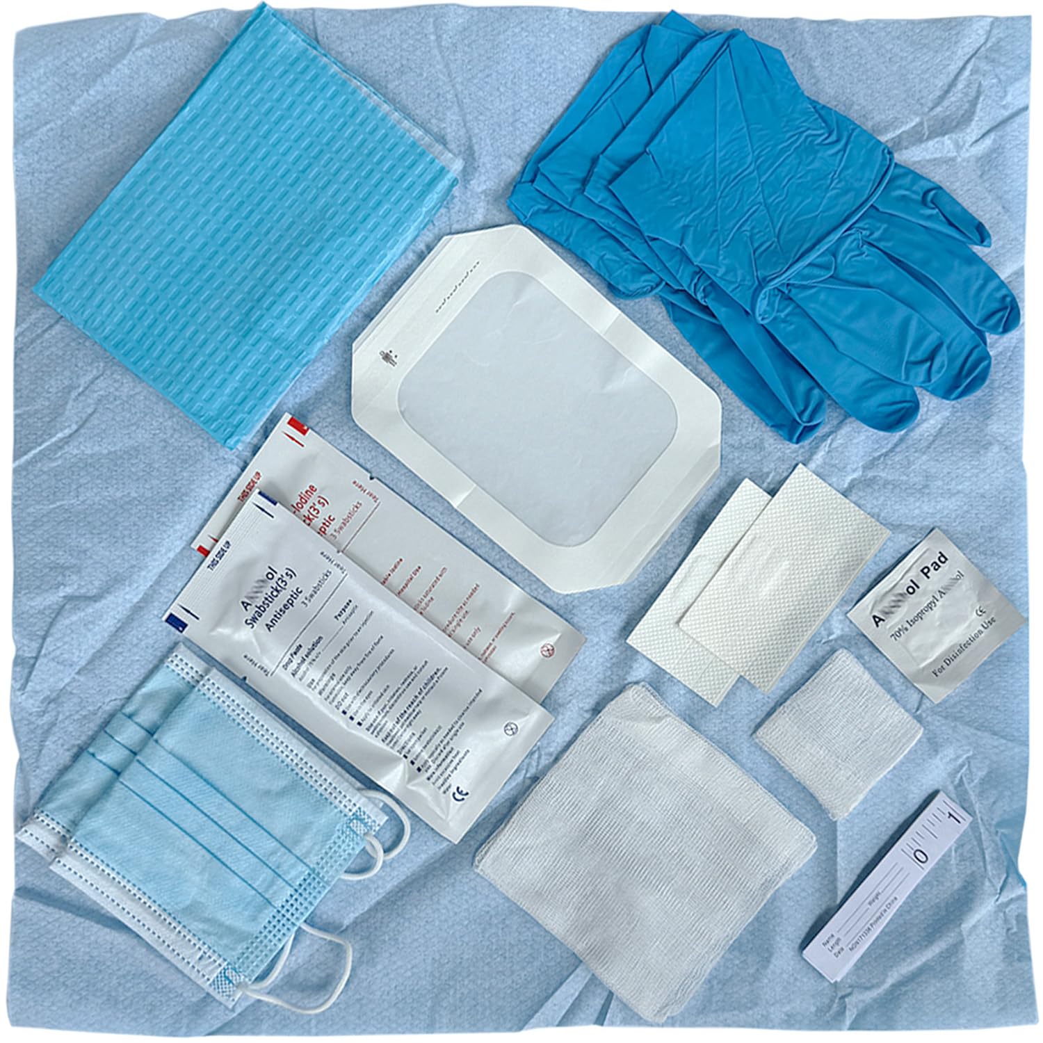 TICOMI Central Venous Catheter Dressing Change Kit (Pack of 4), for PICC and CVC, Sterilized : Industrial & Scientific