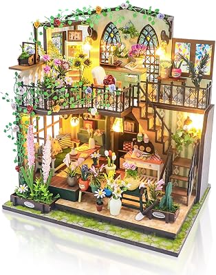Cuteefun DIY Miniature House Dollhouse
