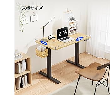 Amazon | FLEXISPOT 電動式スタンディングデスク(幅100×奥行60