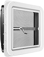 Vista 24 de Ventilación de techo para caravana o remolque, manual de 14 x 14 pulgadas