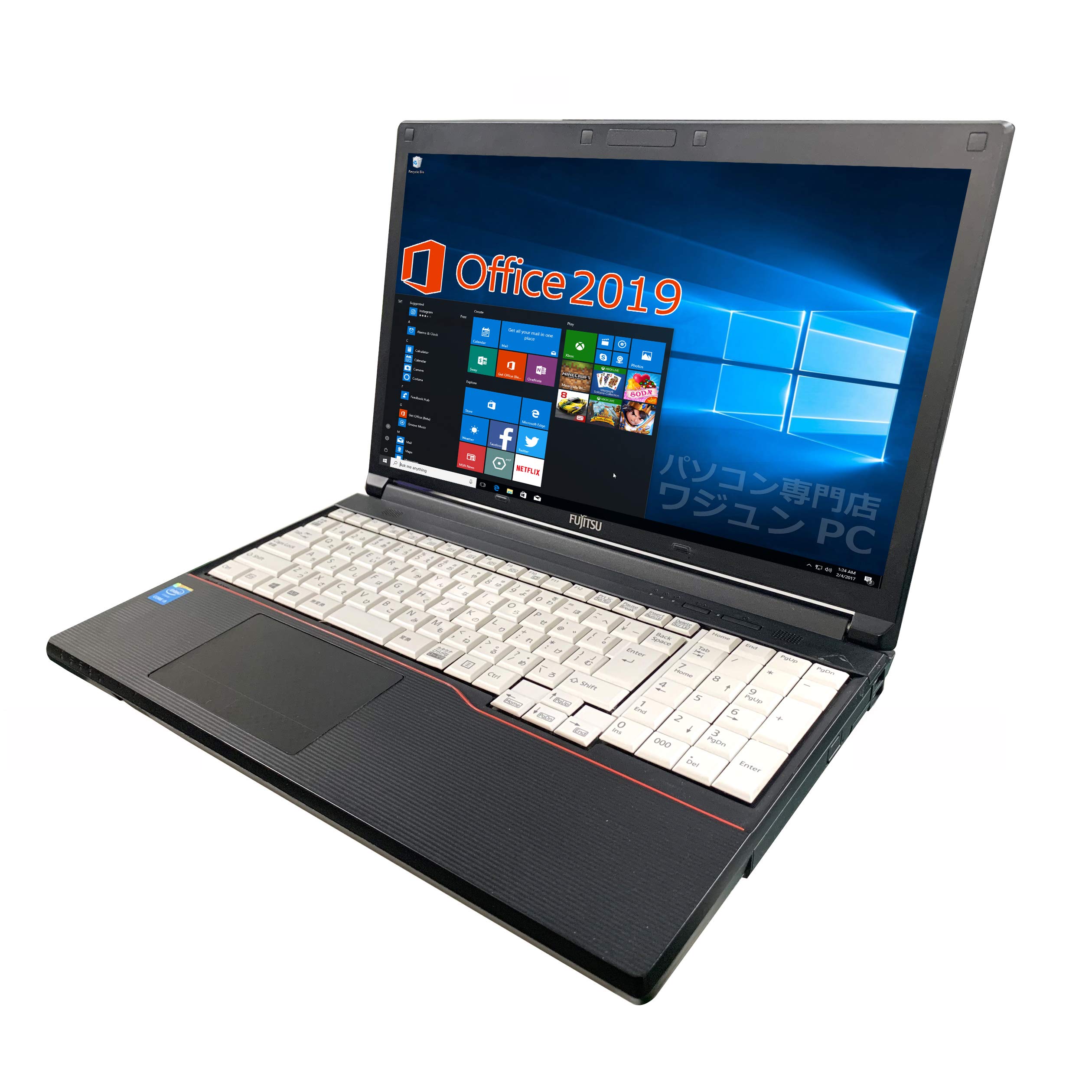 Amazon.co.jp: 【Microsoft Office 2016搭載】【Win 10搭載】富士通