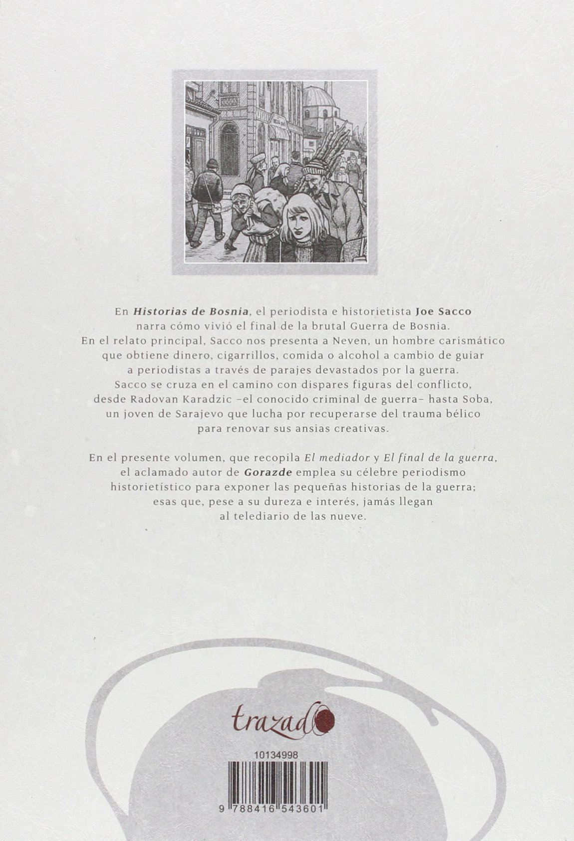 Historias de Bosnia (Trazado) (Biblioteca Joe Sacco)