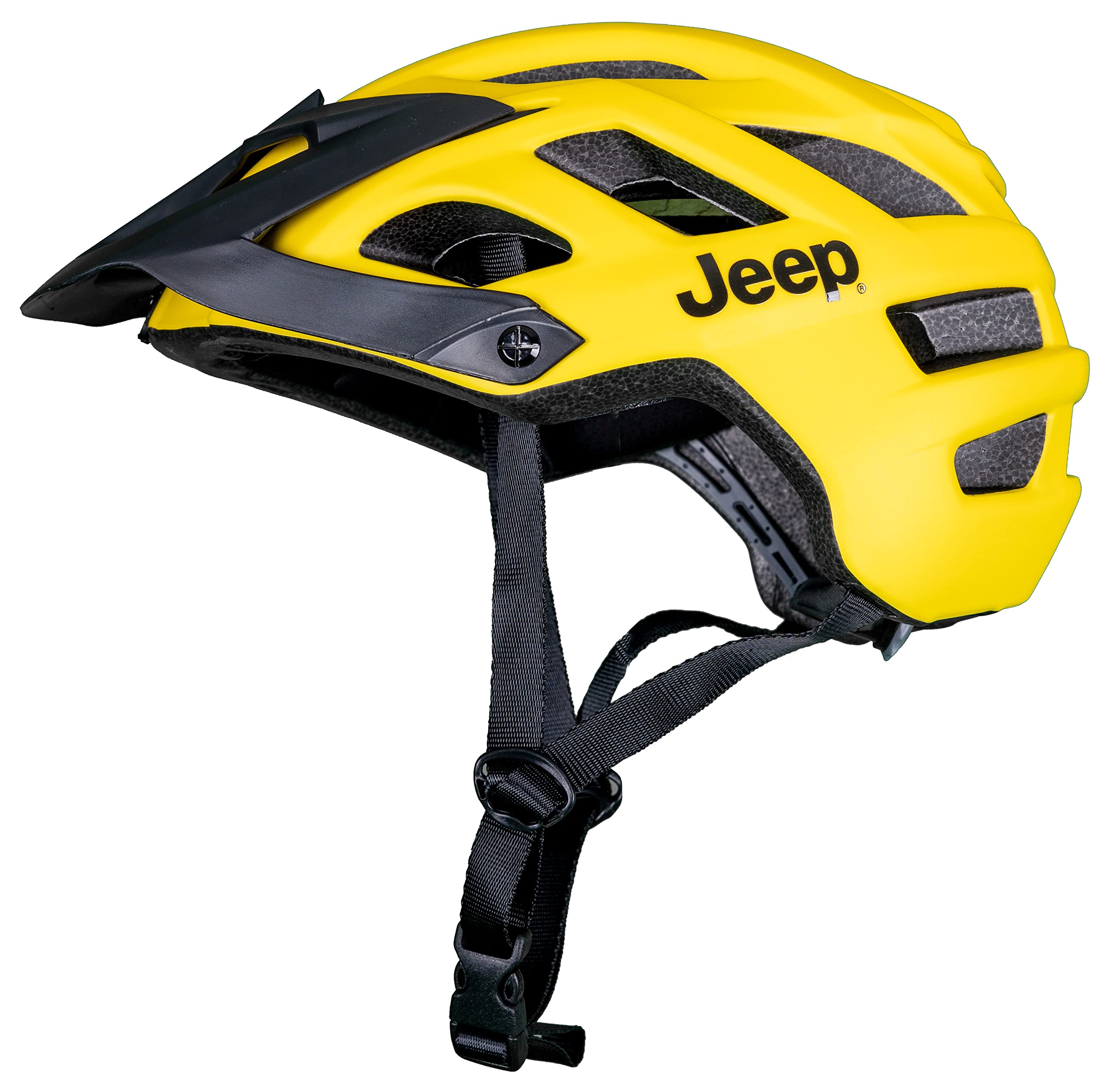 Jeep E-Bikes Unisex - Adult Helmet Pro Bicycle Helmet, Yellow, S : Buy Online at Best Price in KSA