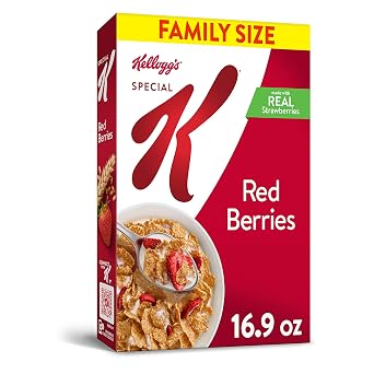 Special K Red Berries Breakfast Cereal, 16.9 OZ, 8Count