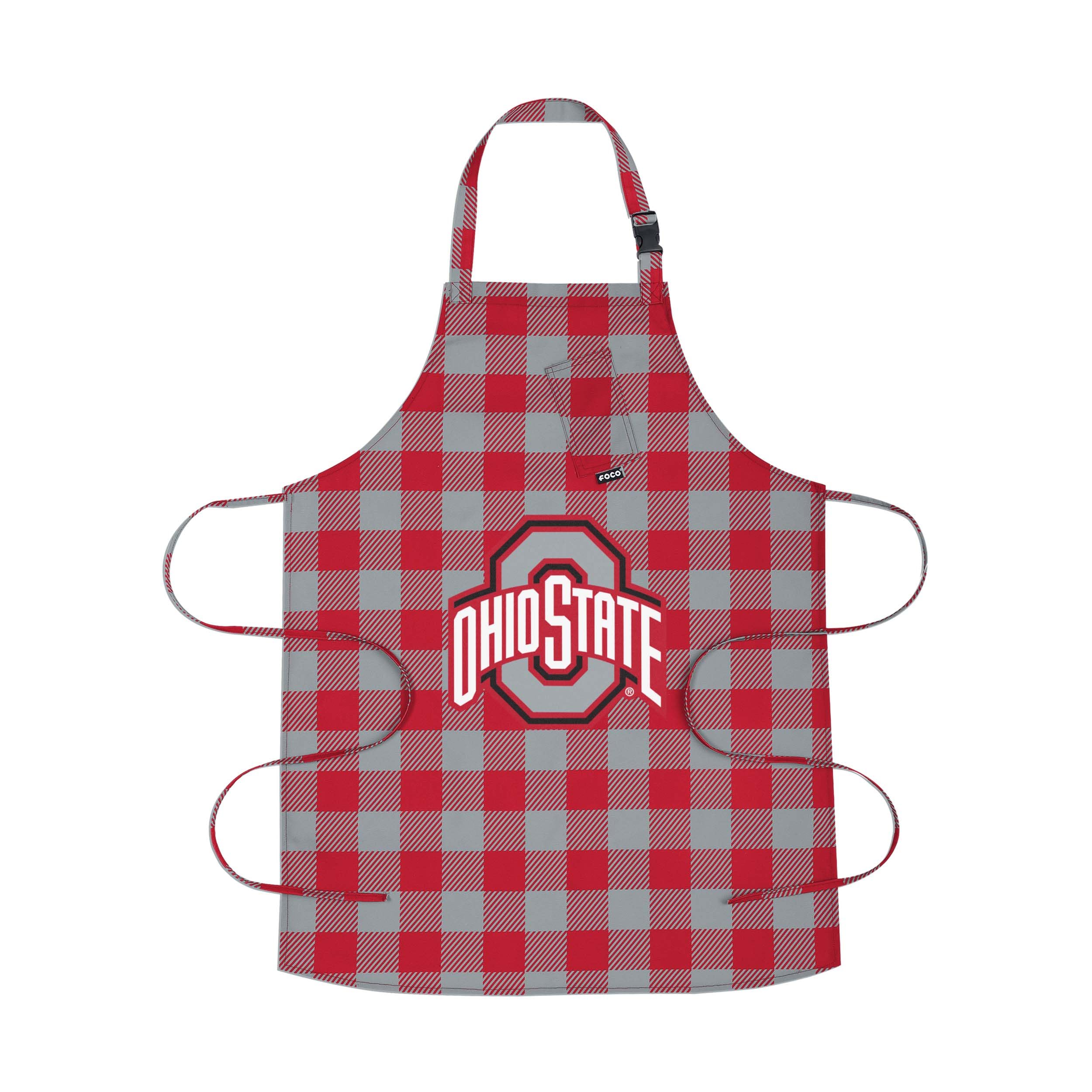 FOCO NCAA unisex-adult Ncaa College Team Logo Grilling Cooking Chef Gear - Apron