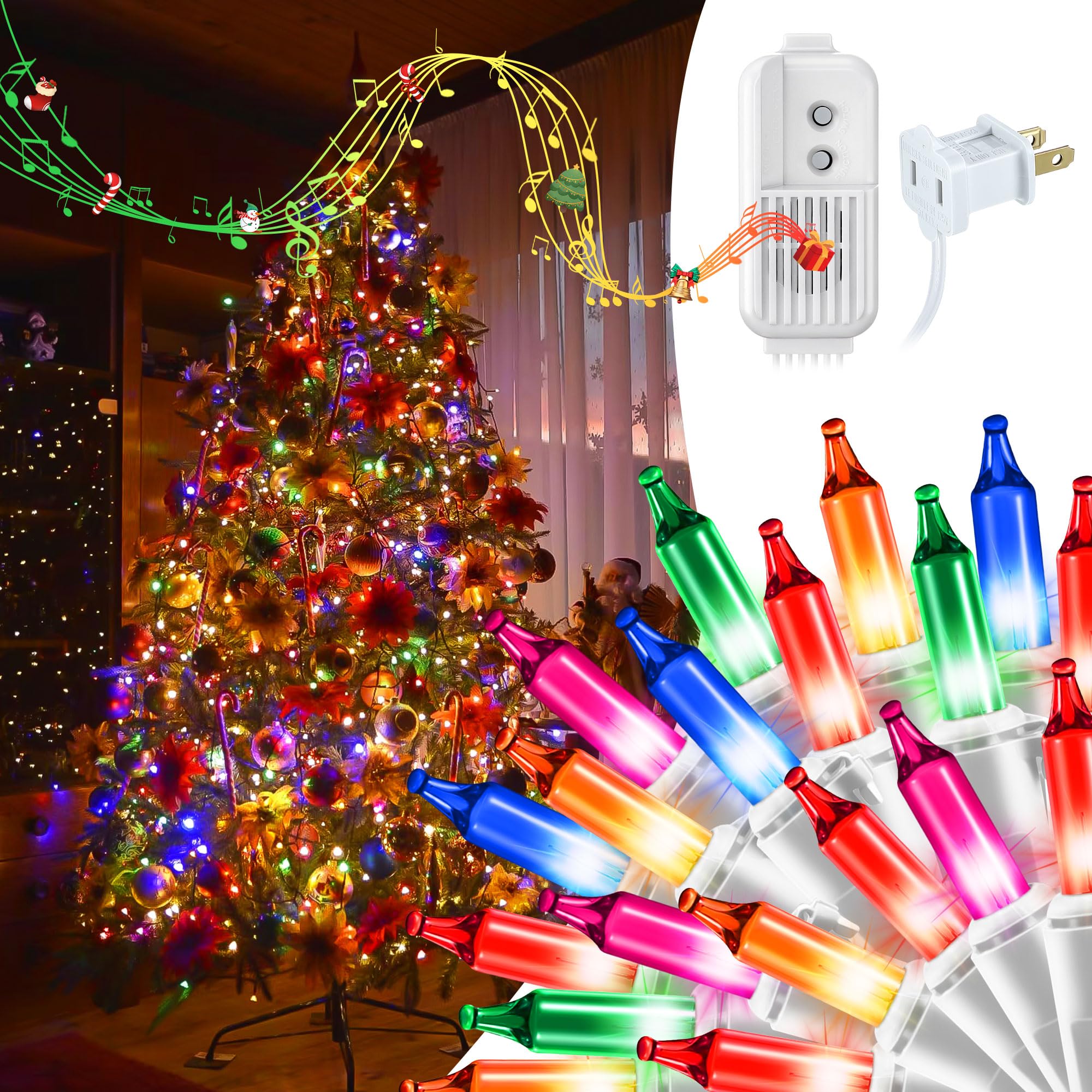 Vintage Musical Christmas Decorations
