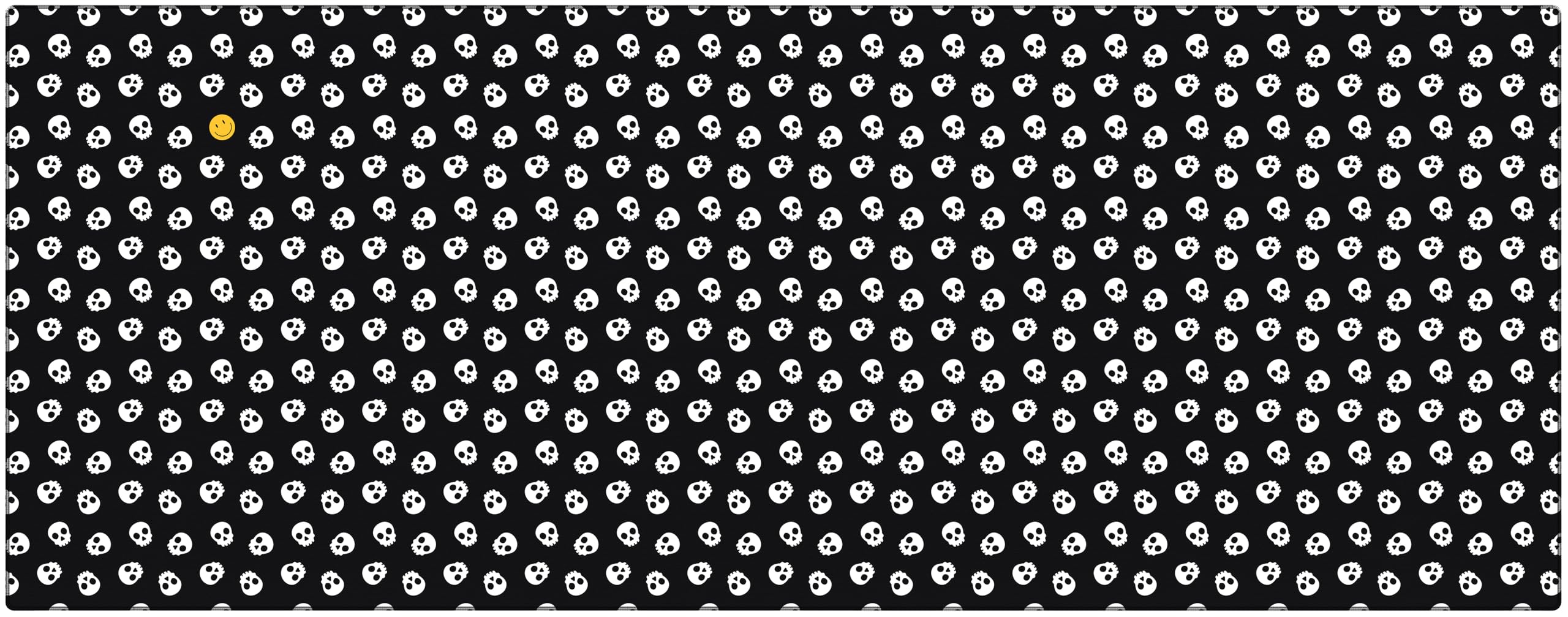 Venom FiftySixty XL Gaming Surface Mouse Pad, 90 x 35 cm, Black Skull